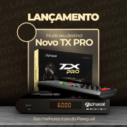 Alphasat TX Pro Full HD - Lançamento 2024